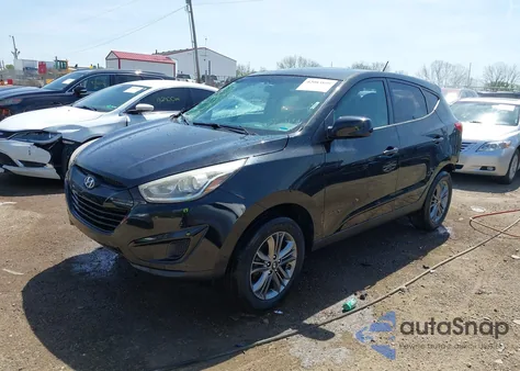 2015 Hyundai Tucson Gls from USA, damaged, VIN KM8JTCAFXFU985839